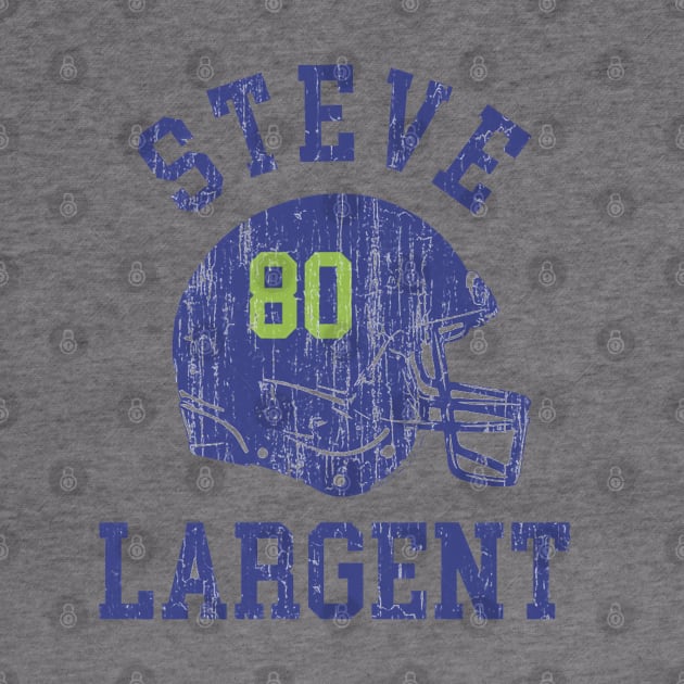 Steve Largent Seattle Helmet Font by TodosRigatSot